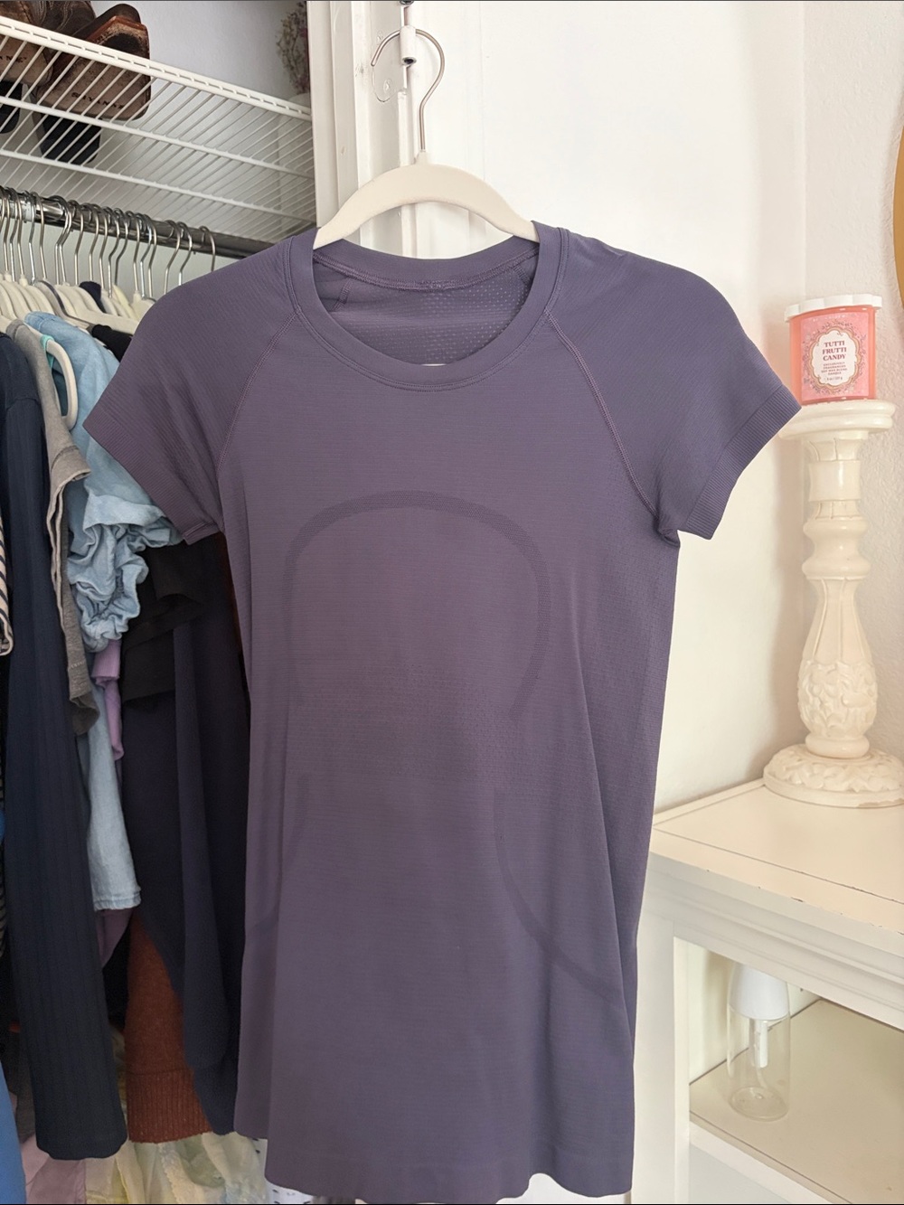 lululemon athletica Short Sleeve Active Tee - Dusty Purple